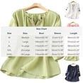 thumbnail image 3 of Cmfcve Tops for Women 2026 Cotton Linen T Shirts Retro Plus Size 3/4 Sleeve V Neck Embroidered Blouse, 3 of 6