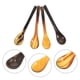 thumbnail image 4 of BRIGHTFUFU 4 Uds cucharas de miel cucharas de cuerno de buey Natural cucharas de café cucharas de mezcla cucharas de helado cucharas de postre de cocina, 4 of 7