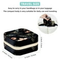thumbnail image 5 of Bat Travel-Portable Square Jewelry Organizer Storage Box - Rings, Earrings, Necklaces, and Bracelets Holder for Girls and Women, 5 of 6