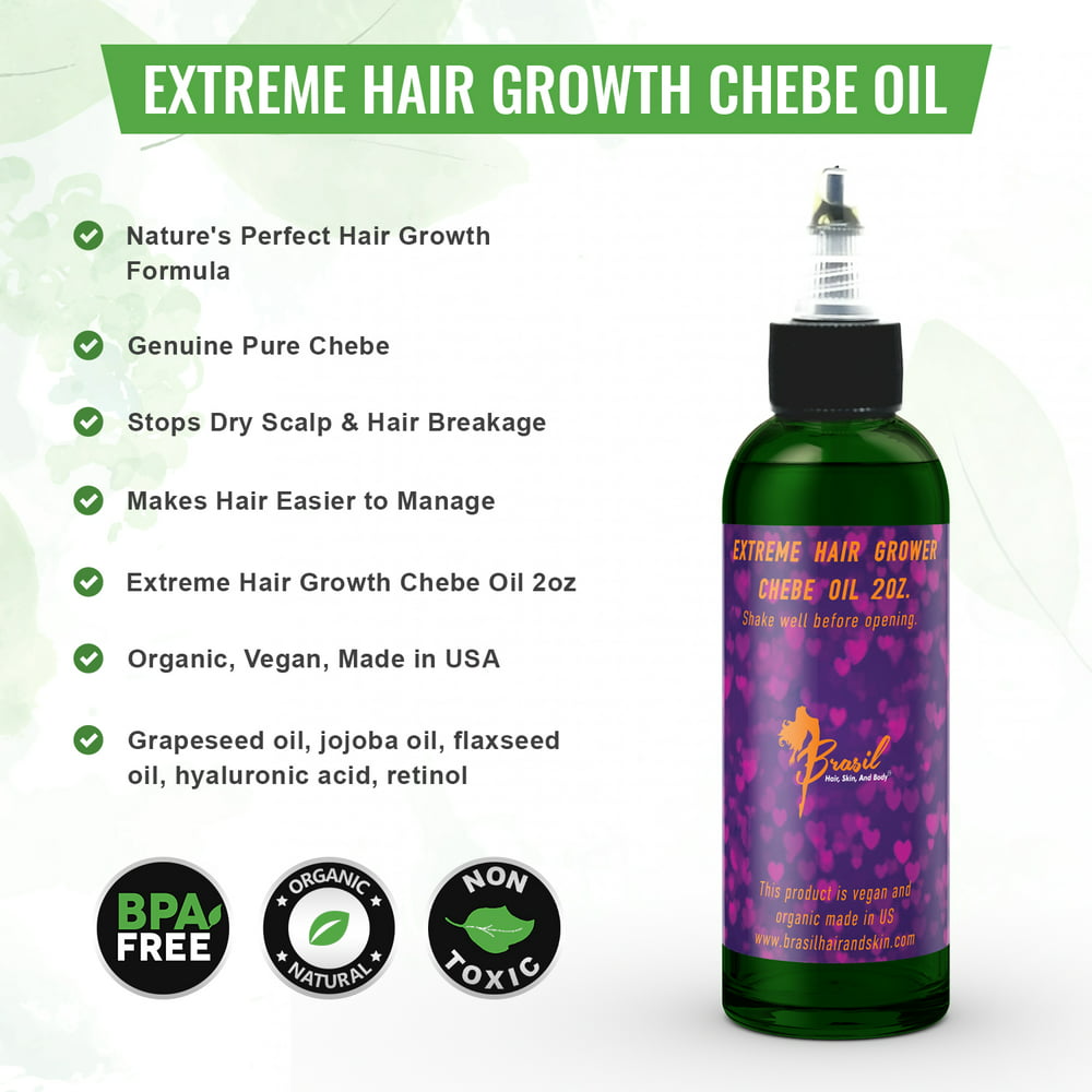 Extreme Hair Growth Chebe Oil 2oz - Walmart.com - Walmart.com