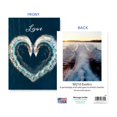 thumbnail image 4 of Tarjeta de felicitación 90210 Exotics Love Boats en forma de corazón, 5 x 7 pulgadas, con sobre, 4 of 6