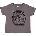thumbnail image 3 of Inktastic Summer Vacation Mode Naples Beach Florida Boys or Girls Toddler T-Shirt, 3 of 5