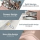 thumbnail image 3 of Makeup Organizer and Storage with 2 Drawers, Stackable Large Capacity Skin Care Dresser Organizer for Lipstick, Jewelry, Nail Care, 3 of 4