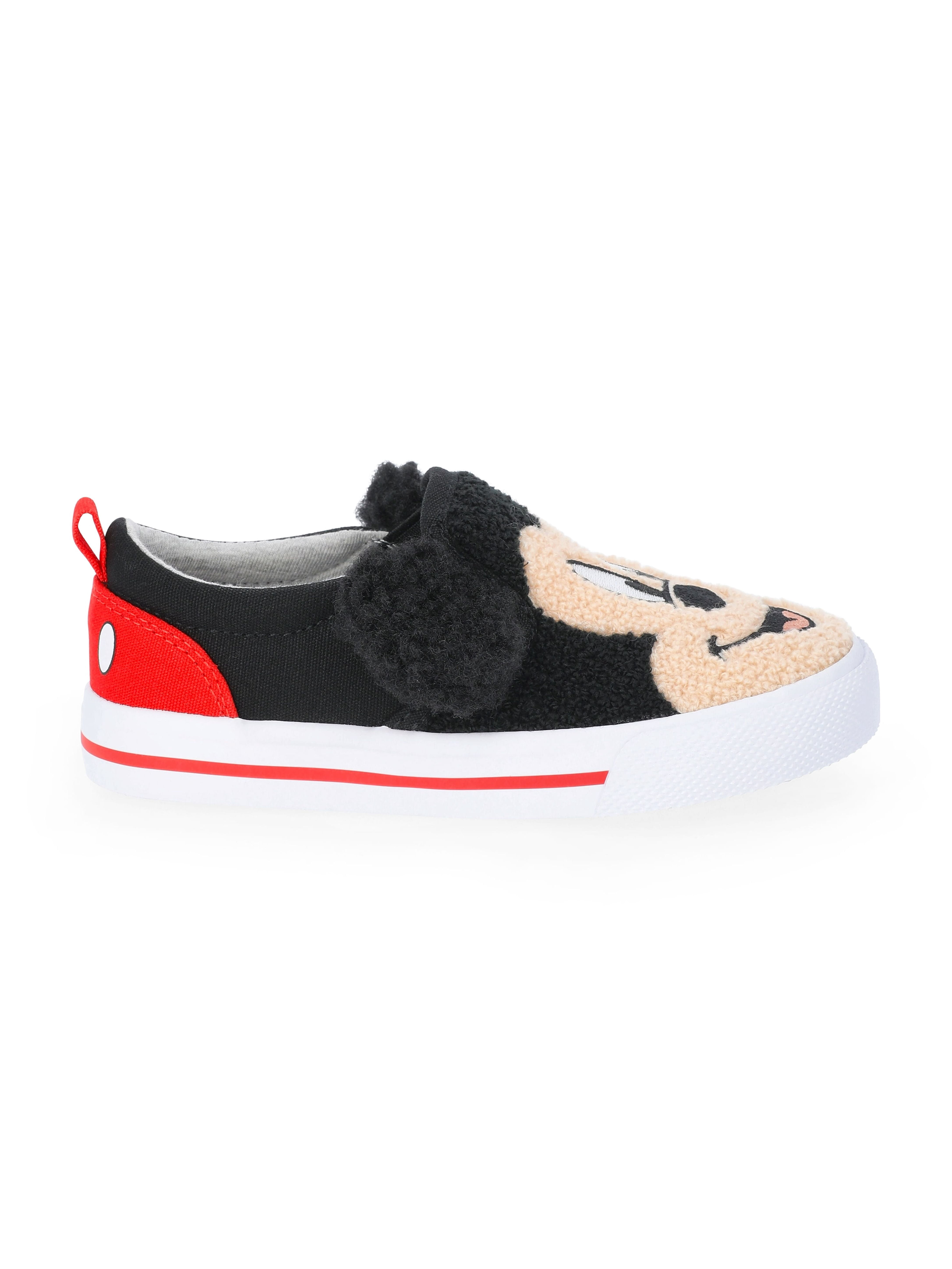 Disney Mickey Mouse Toddler Kids Casual Slip On Shoes