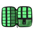 thumbnail image 3 of Organizador De Bolsa De Viaje Electrónico Organizador De Cable De Bolsa De Viaje Portátil Con Cremalleras , Negro Soledad Organizador de almacenamiento digital, 3 of 7