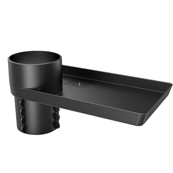 Car Cup Holder Tray | Auto Storage Tray Table | Car Interior Organizer Road Trip Accessories Travel Supplies for Most Cars RVs Trucks SUVs