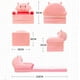 thumbnail image 3 of Sofá Plegable De Felpa Para Niños Con Respaldo Y Reposabrazos 2 En 1 Sofá Plegable Para Niños Sofá Plegable Con Dibujos Animados Sofá Cama Plegable Para Niños Para Salón O Dormitorio Sin Relleno, 3 of 4