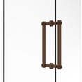 thumbnail image 3 of Contemporary 12 Inch Back to Back Shower Door Pull with Dotted Accent, 3 of 7