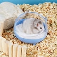 thumbnail image 4 of Hamster Sand Bath Box Cage Toilet Transparent Hamster Bathroom Small Animal Bath House for Mice Rabbit Pets Small Pet Accessory, 4 of 9