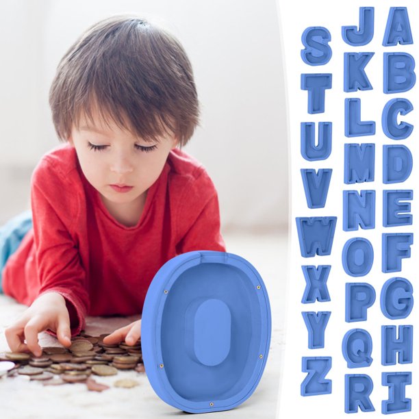 LADIGASU Hucha de Madera Letras de Colores Hucha de Texto Grabado Hucha de Madera Hucha Regalo para Niños Navidad Cumpleaños Decoración Del Hogar Ofertas Del Día Sólo En Línea 1X Hucha