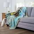 thumbnail image 3 of Rick & Morty Holographic Chicken Kids Silk Touch Throw Blanket, 3 of 5