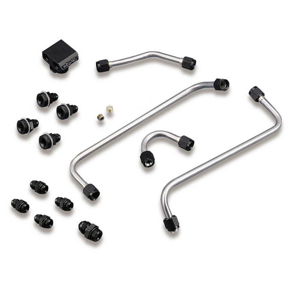 Weiand 7093 4150 Carb Fuel Line Kit