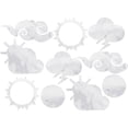 thumbnail image 1 of 1 Set of Rainbow Suncatcher Window Clings Anti Collision Window Stickers Decals Removable Stickers, 1 of 1