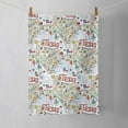 thumbnail image 2 of State Map Multi-Use Microfiber Towel (Texas): Tea Towel, Dish Cloth, Baby Burp Cloth, Bar Towel, 2 of 3