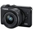 thumbnail image 2 of Refurbished (Good) Canon EOS M200 Mirrorless Camera with 15-45mm IS STM Lens Kit - Black, 2 of 8