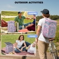 thumbnail image 5 of Sacred Symbolic Mandala Insulated Cooler Bag - 20L Soft Cooler Backpack with Multiple Pockets for Organization & Convenience, 5 of 5