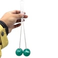 thumbnail image 2 of Juguete de balanceo de cuerdas Clackers Balls para niños | Desarrollo de habilidades motoras finas | Material de polipropileno colorido | Juego al aire libre en interiores | Regalo de relleno de, 2 of 2
