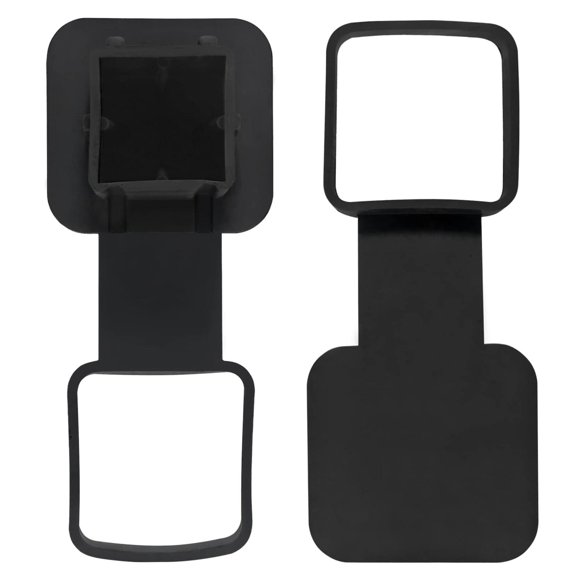 2 piezas de 2 pulgadas de remolque cubierta de enganche de goma resistente, receptor de remolque, re