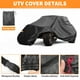 thumbnail image 5 of Cubierta UTV para Can-Am Maverick X3 RS Turbo 2 Asientos Cubierta Lado a Lado Impermeable para Can-Am Maverick X3 x RS Turbo RR Protección al Aire Libre Sol Lluvia 210D-PU Tela Oxford Negra, 5 of 6