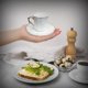 thumbnail image 5 of Juego de tazas para café turco Brew To A Tea de 3 oz, 12 piezas, blanco y dorado, 5 of 9
