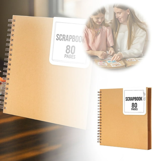 GUANGHONG DIY Kraft Photo Album! Album en Papier Personnalisation Facile Create Your Own Beautiful Memory