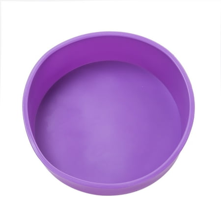 

COUTEXYI DIY Silicone Round Bread Mold Cake Pan Muffin Bakeware Mold Baking Tray Mould
