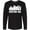 AB-Black, variant on Inktastic Boston Massachusetts City Skyline with Grunge Long Sleeve T-Shirt