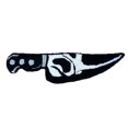 thumbnail image 3 of Horror Knife Shape Rug, Skull Knife Carpet Unique Wear   For Bedside, 3 of 7