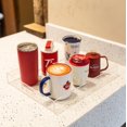 thumbnail image 2 of Collwait 2 Pack Serving Tray with Handles, Clear Acrylic Tray for Serving Food, Large Outdoor Food Trays for Eating, Lucite Acrylic Trays for Appetizer, Pizza, Fruit, 2 of 9