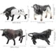 thumbnail image 3 of GOOHOCHY 4pcs adornos de vaca en miniatura modelos de vacas de bonsai de escritorio mini vacas figuras, 3 of 7