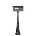 thumbnail image 4 of Outdoor Letter Holder Classic Curbside Mailbox with Tacoma Mailbox Post Unit - Copper, 4 of 5