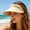 Beige, variant on Womens Summer Hollow Top Sun Visor Hat Protection Adjustable Ponytail Baseball Cap For Outdoor Sports Beach Golf Running 9 Colors Available