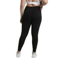 thumbnail image 3 of Funidos Plus Size Leggings for Women, High Waisted Tummy Control workout leggings for women Buttery Soft Black Yoga Pants, 3 of 5