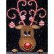 thumbnail image 1 of Cuadros Decorativos Wdftyju 5D DIY Taladro completo Pintura de diamantes Navidad 30x40cm, 1 of 1