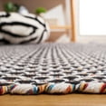 thumbnail image 4 of SAFAVIEH Montauk Annie Geometric Cotton Area Rug, Ivory/Black, 2' x 3', 4 of 8