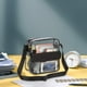 thumbnail image 5 of Bolso transparente Hugo de PVC impermeable con cierre de cremallera para mujer, 5 of 10