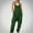 Green, variant on Jumpsuits For Women Casual Baggy Overalls Sleeveless Long Pants One Piece Jumpsuits Crewneck Vacation Beach Summer Rompers For Women S