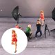 thumbnail image 4 of Figuras en Miniatura CUTICAT Chica de Ropa Roja 1/64 Accesorios de Arquitectura, 4 of 5