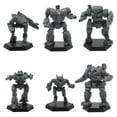 thumbnail image 3 of Catalyst Game Labs BattleTech ComStar Battle Level II Miniature Force Pack with Crockett, Flashman, Guillotine, Lancelot, Crab, and Mongoose Miniatures, 3 of 7