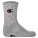 thumbnail image 4 of Champion Calcetines para Niños, Paquete de 3 - Crew Socks, Color sólido Azul/Blanco/Gris 27-30, 4 of 7