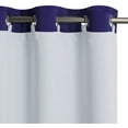 thumbnail image 1 of ZMLEVE Blackout Curtain Liners for Window - Easy Install with Top Tab / Grommets, Light Blocking Privacy Curtain Drapes for 63" Length Panels (2 Pcs, 50"x 59" Each, Grayish White, Rings Included), 1 of 6