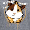thumbnail image 3 of CafePress - Love Guinea Pigs Wheek Love This Graphic W T Shirt - Women's V-Neck Dark T-Shirt, 3 of 4
