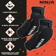 thumbnail image 3 of Ninja MTB Hooligan Elbow Pad - Heavy Duty BMX and Mountain Bike Elbow Pads for Great Protection (XL), 3 of 9