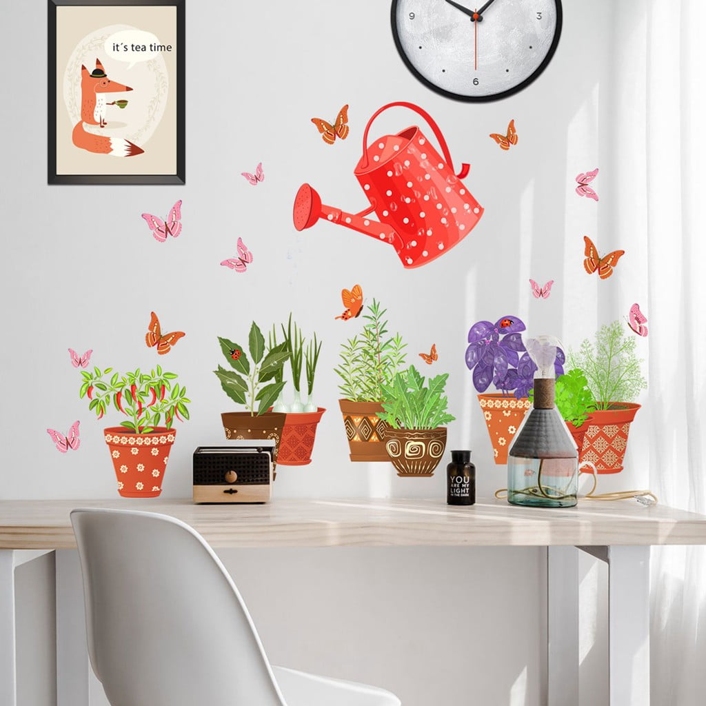 Set of 36 Pcs Watermelon Removable Wall Stickers Baby Kids Cot Decor Art Mural