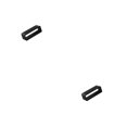 thumbnail image 3 of Sonducket 4 piezas de correa de silicona para reloj, correa de reloj de extraíble, soporte de bucle, pulseras de retención de 22mm 22 mm 2piezas, 3 of 6