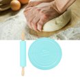 thumbnail image 1 of Rolling Pin Pastry Baking Mat, Non Stick Safe and Sanitary Pot Rolling Pin Strong Practicality Rolling Pin Kneading Pad for Kitchen Restaurant School Use, 1 of 8