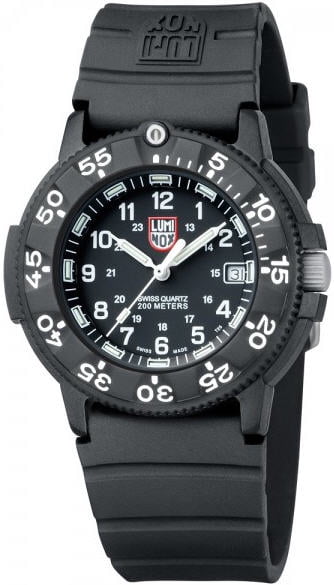 luminox men's 3001 quartz navy seal dive watch