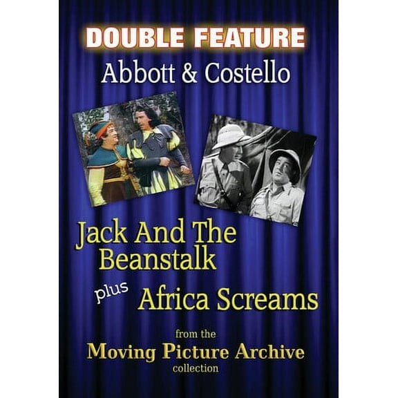 Abbott And Costello: Jack And The Beanstalk And Africa Screams (DVD), Digicomtv, Comedy