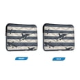 thumbnail image 7 of FORMRS 13"-13.3" Laptop Sleeve Protective Case Soft Carrying Quilted Computer Bag Cover, Dark Sharks, 7 of 7