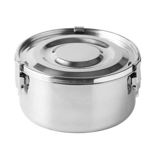 Caja de picnic de acero inoxidable, caja de almacenamiento y conservación sellada y a prueba de fugas